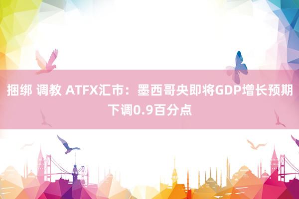 捆绑 调教 ATFX汇市：墨西哥央即将GDP增长预期下调0.9百分点