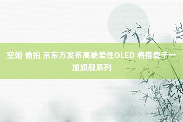 空姐 偷拍 京东方发布高端柔性OLED 将搭载于一加旗舰系列